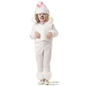  Childs Toddler Poodle Puppy Dog Costume (2 4T) Toys 