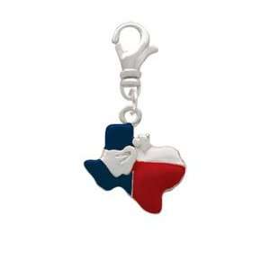  Texas Lone Star Bandana Clip On Charm [Jewelry] Jewelry