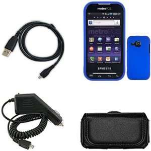  Samsung Galaxy Indulge R910 Combo Rubber Blue Protective Case 