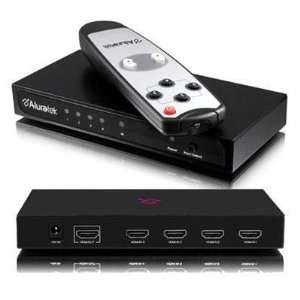  4 Port HDMI Switch with Remote Electronics