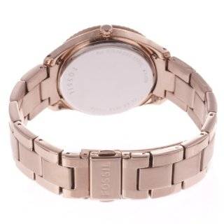  Fossil Riley Plated Stainless Steel Watch   Rose Fossil 