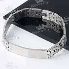Stainless Steel Bicycle Chain Link Bracelet 8 5 Cool  