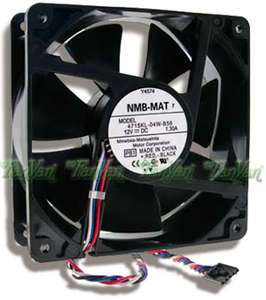 NMB MAT 4715KL 04W B56 4 wire/5 Pin PWM Fan Dell #Y4574  