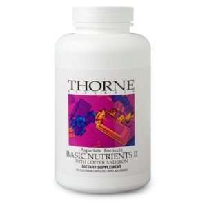  Thorne Research Basic Nutrients II Aspartate with cu & fe 