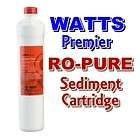 Watts Premier RO Pure 105311 Sediment Filter (Red)