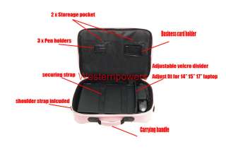 Laptop Case Internal Features And Sample View