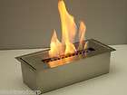 Ethanol Burner Fireplace Insert 1.5 L Double Layer Stainless Steel 12