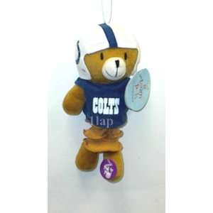 Indianapolis Colts Team Pal Bear Musical Pull Down Crib Toy  