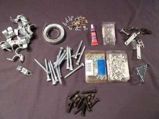 LOT Bolts Screws Nails Nuts Washers Lots of Fasteners and Misc Doodads 