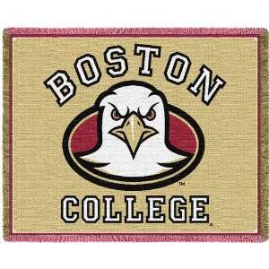  Boston College Jacquard Woven Throw   69 x 48