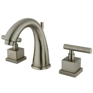 Kingston Brass KS2968CQL Claremont 8 Inch Widespread Lavatory Faucet 