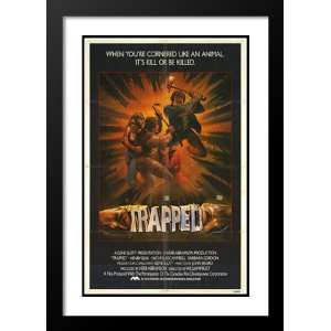  Trapped 20x26 Framed and Double Matted Movie Poster 