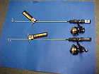   Assorted Ice Fishing Rods Ultra Light to Heavy 25   28 Jig No Reels