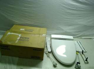   SW524 01 Washlet C110 Elongated Front Toilet Seat, Cotton White  