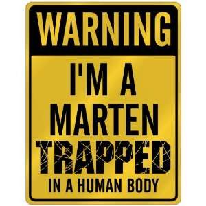   Marten Trapped In A Human Body  Parking Sign Animals