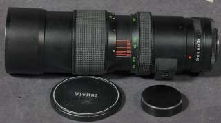 Vivitar Telephoto Zoom 75 260mm f/4.5 Lens  