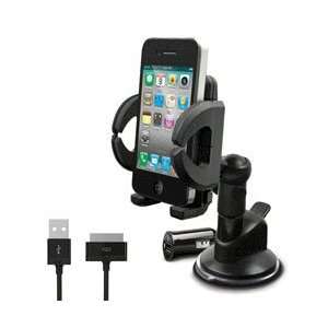   Power Combo Pack For Iphone/ Ipod Secure Docking Bracket Electronics
