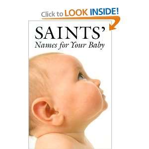  Saints Names for Your Baby [Paperback] Fiona MacMath 