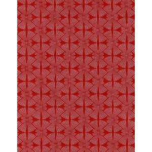  Pearlized Paper   8 1/2 x 11   Double Fan Red (10 Pack 