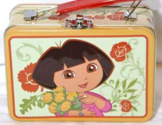 NEW Dora The Explorer Embossed Tin Lunchbox LOW SHIPING  