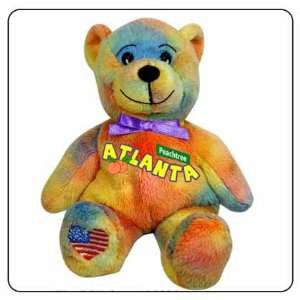    Atlanta Symbolz Plush Multicolor Bear Stuffed Animal Toys & Games