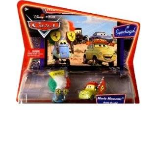   Movie Moments 2 Pack Car Set   Guido and Luigi Supercharged Edition