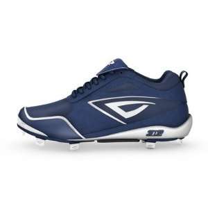  3N2 5935 0306 Womens Rally Softball Cleats in Navy/White 