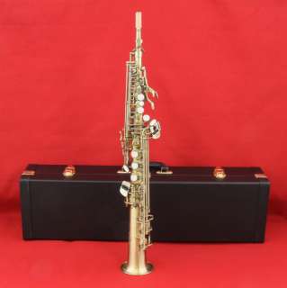 Legacy Soprano Saxophone, SS1000AN w/ Antique Finish  