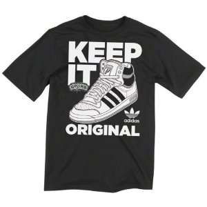   Black adidas Originals Keep It Original T Shirt