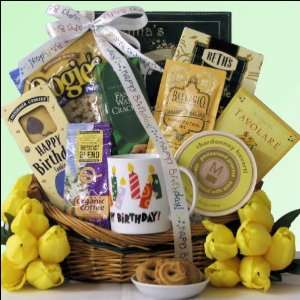 Birthday Wishes Gourmet Birthday Gift Basket  Grocery 
