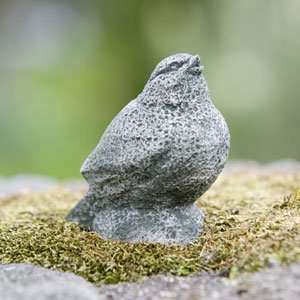  Campania Cast Stone Animal   Songbird   Natural Patio 