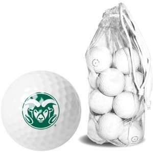  Colorado State Rams 15 Golf Ball Clear Pack Sports 