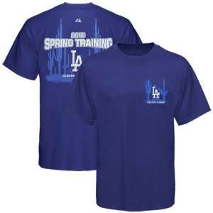 Majestic L.A. Dodgers Royal Blue 2010 MLB Spring Training Locale T 