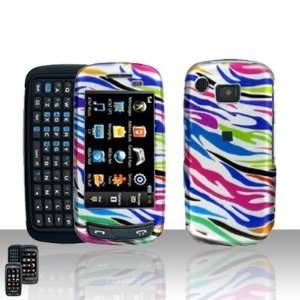  New Rainbow Zebra Stripe Design Samsung Impression A877 Cell Phone 