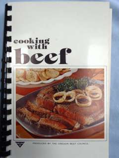 COOKING WITH BEEF   OREGON BEEF COUNCIL   COOKBOOK  