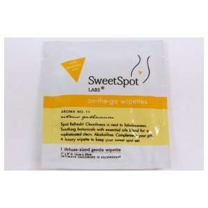  SweetSpot Labs on the go wipettes Citrus Galbanum (case of 
