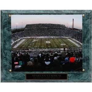   State Spartans 13 x 10.5 Spartan Stadium Plaque