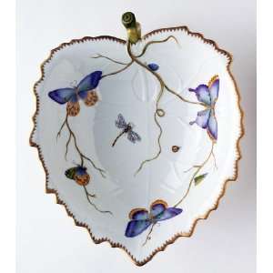  Anna Weatherley Majestic Collection Leaf Bowl 11 X 13 In 