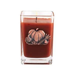  Pumpkin Spice Glass Cube Candle