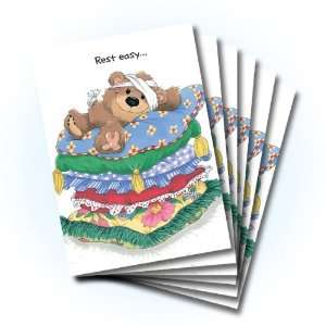 Suzys Zoo Get Well Greeting Card 6 pack 10266 Health 