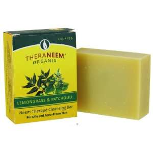    Lemongrass Patchouli & Neem Oil Soap   4 oz   Bar Soap Beauty
