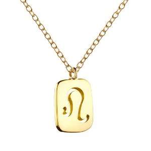  Marie Todd 18K Gold Vermeil Leo Necklace Jewelry