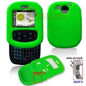 Green Soft Silicone Gel Skin Cover Case for Cricket PCD TXTM8 [Beyond 