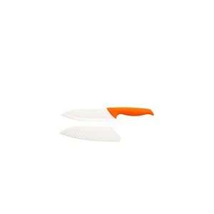 Bodum Bistro Ceramic 6 Chefs Knife Cutlery   Orange  