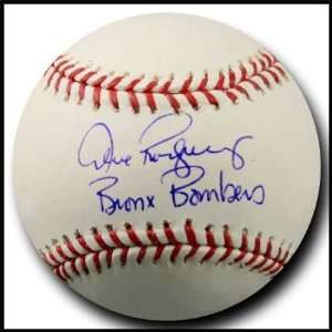   Inscribed Bronx Bombers   Autographed Baseballs