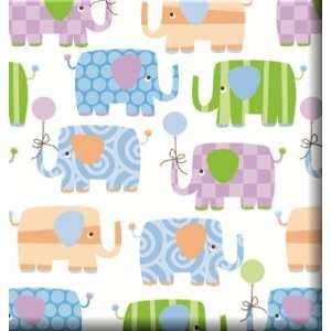  Baby Shower Elephant Trendy Gift Wrap Wrapping Paper 