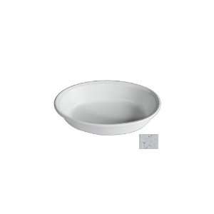   Oval Buffet Casserole Dish 6, Marble White   CO006MW