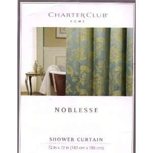  Charter Club Noblesse Shower Curtain 72 x 72