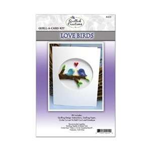   Quill A Card Kit Love Birds; 3 Items/Order Arts, Crafts & Sewing
