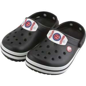 Chicago Cubs Crocband Crocs   Black 